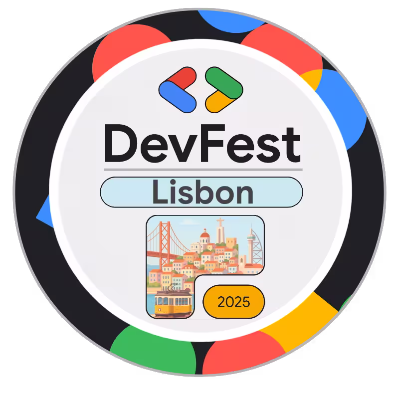 GDG Lisbon Logo - DevFest 2025 themed